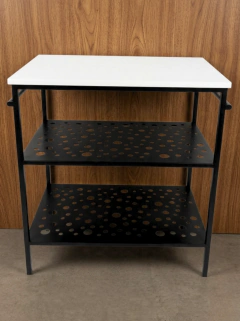 VANITORY MET 78CM x 49CM H:84 C/TAPA MADERA - comprar online