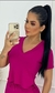 T Shirt Cropped Decote em V