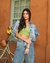 Camisa Cropped Jeans
