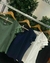 Blusa Básica Manga com três Babadinhos na internet
