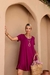 Vestido Curto com barrado em Babado Revel