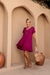 Vestido Curto com barrado em Babado Revel na internet