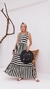 Vestido Longo Saia 3 Marias Listrado