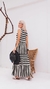 Vestido Longo Saia 3 Marias Listrado - Donna Guta Store