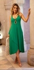 Vestido Midi Alça Fina Dupla Beth