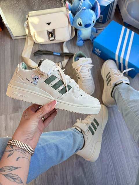 Tênis Adidas Forum Low x Disney Stitch