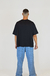 Kit 2 Camisetas Boxy Tee Preta/Off-White - loja online