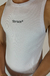 Regata Canelada Branca - comprar online