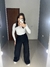 Calça wide leg na internet