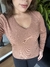 Imagem do Blusa flanelada gola V