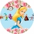 PAINEL REDONDO ALICE NO PAIS DAS MARAVILHAS - comprar online