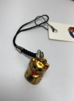 Cuelga Gatito dorado