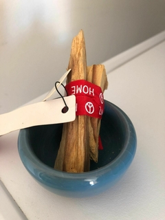 Cuenco Azul-palo santo - comprar online