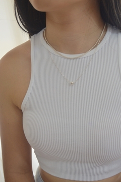 pulseira bolas - Alecrim Prata de Lei