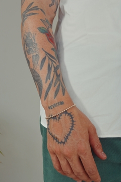 colar circulo duplo
