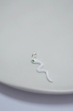 pingente cobra cravejada - loja online