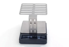 SOPORTE PARA BALANZA ACERO INOX REGULABLE