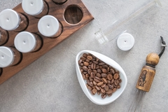 CUENCO DOSIFICADOR GRANOS DE CAFE O TE EN HEBRAS en internet
