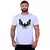 Camiseta gráfica casual masculina, estampa de águia na internet