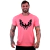 Camiseta gráfica casual masculina, estampa de águia - comprar online