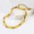 Pulseira Elos Sea Banhado a Ouro 18K - Ricas Joias - Joias Premium Banhadas a Ouro e Prata