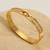 Bracelete Luz Cravejado Grace Banhado a Ouro 18K - Ricas Joias - Joias Premium Banhadas a Ouro e Prata