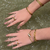 Imagem do Pulseira Elos Sea Banhado a Ouro 18K