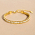 Pulseira Luz Cravejado Grace Banhado a Ouro 18K