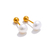 Brinco Pérola Natural Essence Banhado a Ouro 18K - comprar online