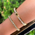 Bracelete Luz Cravejado Grace Banhado a Ouro 18K na internet