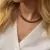 Colar Choker Fashion Girl banhado a Ouro 18k - loja online