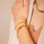 Pulseira Corrente Radiance Banhado a Ouro 18k na internet