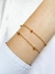 PULSEIRA DOURADA DE BOLINHAS DOURADAS P