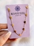 COLAR CHOCKER COM CHAPINHA DE CORAÇÕES - comprar online