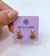 BRINCO RAMO DE FOLHAS CRAVEJADAS COM ZIRCONIAS COLORIDAS - comprar online