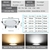 Downlight LED Impermeável para Banheiro, Luzes de Teto Reguláveis, Spot Light, - RapidStore