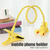 Suporte universal para celular, flexível, ajustável, clipe para cama - RapidStore