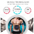 Estimulador muscular EMS recarregável, Massagem Terapêutica Elétrica de Corpo - RapidStore