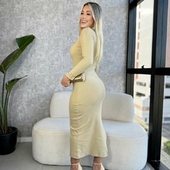 Vestido Ribana Juliana - NUDE na internet