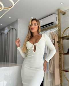 Vestido ribana ANA - CORES - Lolla Store