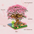 Mini Sakura Tree House Blocos de Construção, Flor de Cerejeira na internet