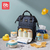 Aibedila mommy saco à prova dwaterproof água grande capacidade de moda
