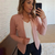 Imagem do Blazers brancos finos para mulheres, blazer feminino, manga comprida
