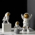 Astronaut Figurines Christmas Resin Spaceman Moon Sculpture Decorative Cosmonaut Statues Miniatures Gift for Kids Toy Home Decor na internet