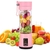 380ml 6 Blades Portable Electric Fruit Juicer Home USB Rechargeable Smoothie Maker Blenders Machine Sports Bottle JuicingCup - loja online