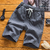 Imagem do Shorts masculinos esportivos para corrida 2 em 1 2020, shorts fitness para correr, treinar