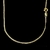 Corrente Grumet Aberta 2mm - 70cm (Fecho marcação 18k).