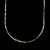 Corrente 3 por 1 - 2mm - 70cm (Fecho tradicional 18k ) Banho ouro 18k.