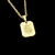 Pingente Placa De Cristo Crucificado (1,8cmX1,4cm) (2g) - comprar online