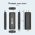 Smart TV Box ATV Mini TV Stick, Android 12, Allwinner H618, Quad Core, Cortex A53, suporte a vídeo 8K, 4K, WiFi 6, BT, controle remoto de voz, DQ06 - Aafu | Versatilidade em Produtos
